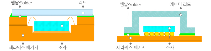 리플로우 패키지용 리드 (Au-Sn 리드, Au-Sn 캐비티 리드)